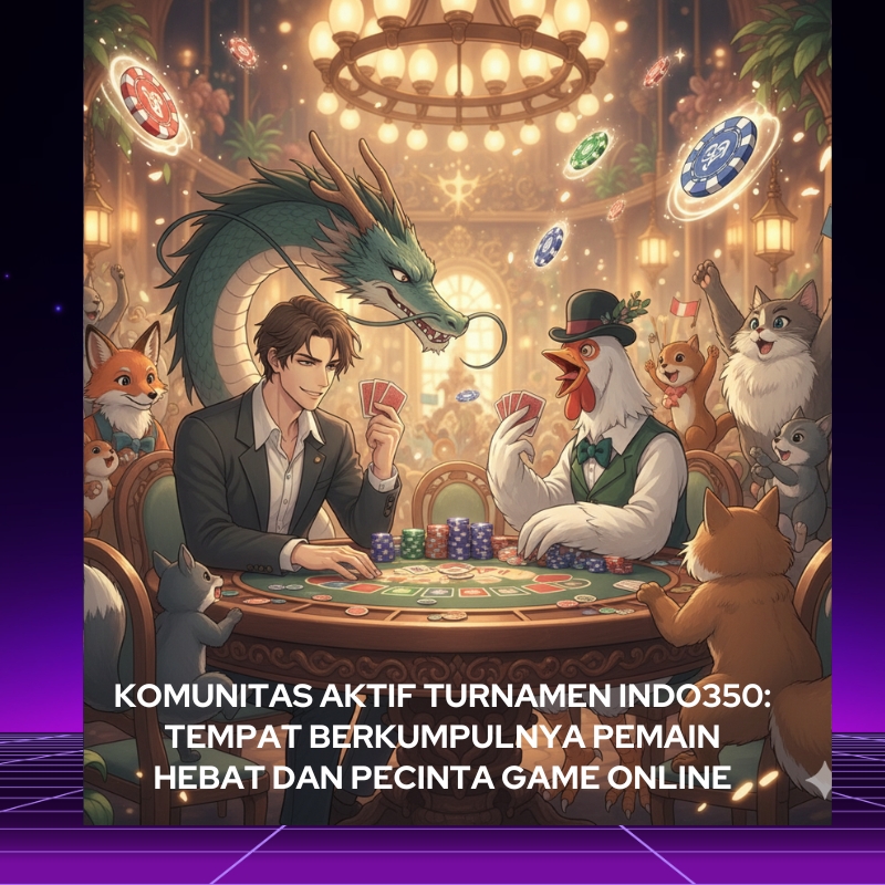 Komunitas Aktif Turnamen Indo350: Tempat Berkumpulnya Pemain Hebat dan Pecinta Game Online