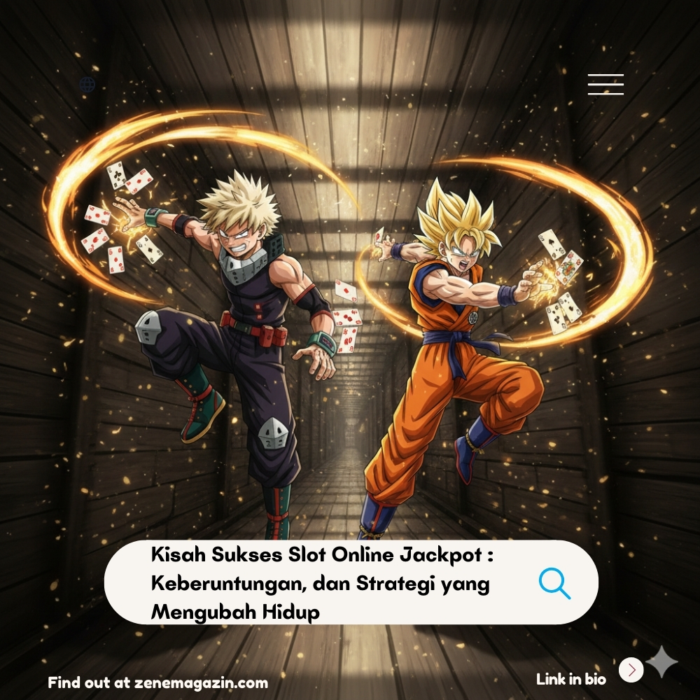 Kisah Sukses Slot Online Jackpot : Keberuntungan, dan Strategi yang Mengubah Hidup